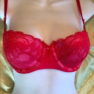 NWT VICTORIA’S SECRET LACE PUSH UP BRA SZ 34B
